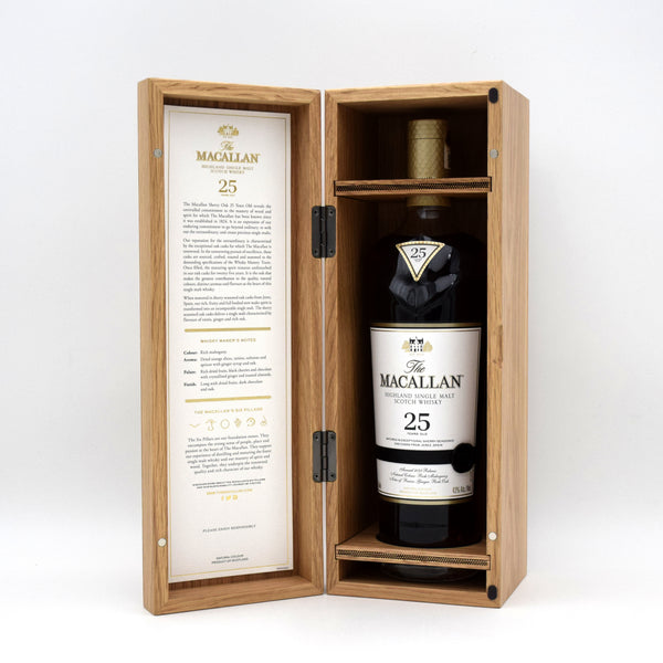 Macallan 25 Year Sherry Oak Single Malt Scotch Whisky (2023