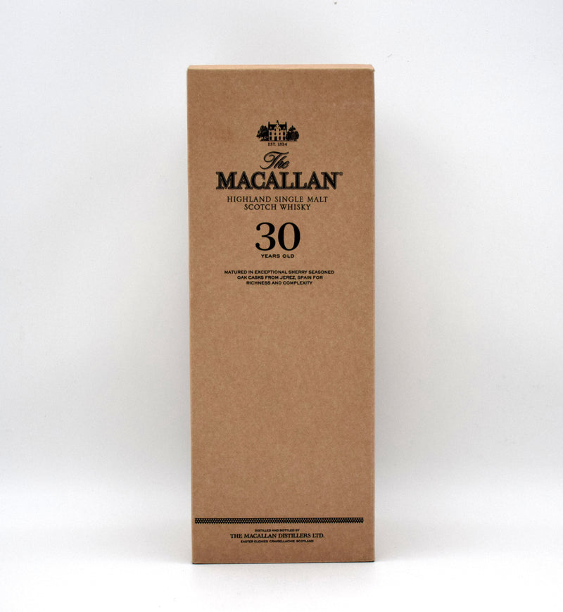 Macallan Sherry Oak 30 Year Old Scotch Whisky (2023 Release)