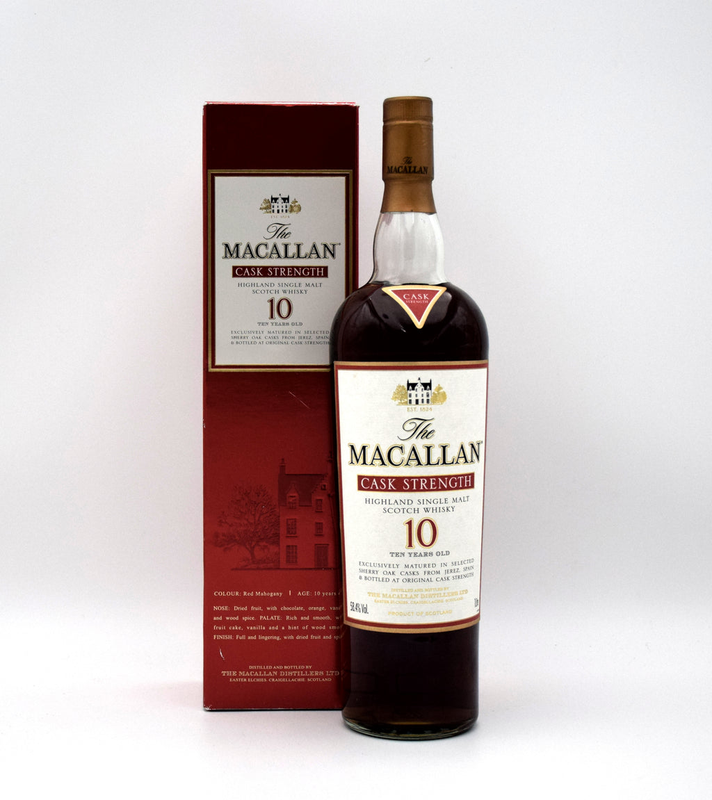 ウイスキー The Macallan 10 Years Old Sherry Wood MacallanCskStrg10Y1LBoxF_1024x