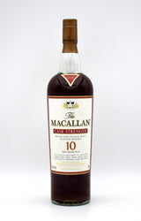 Macallan 10 Year Cask Strength Single Malt Scotch (2008 release)