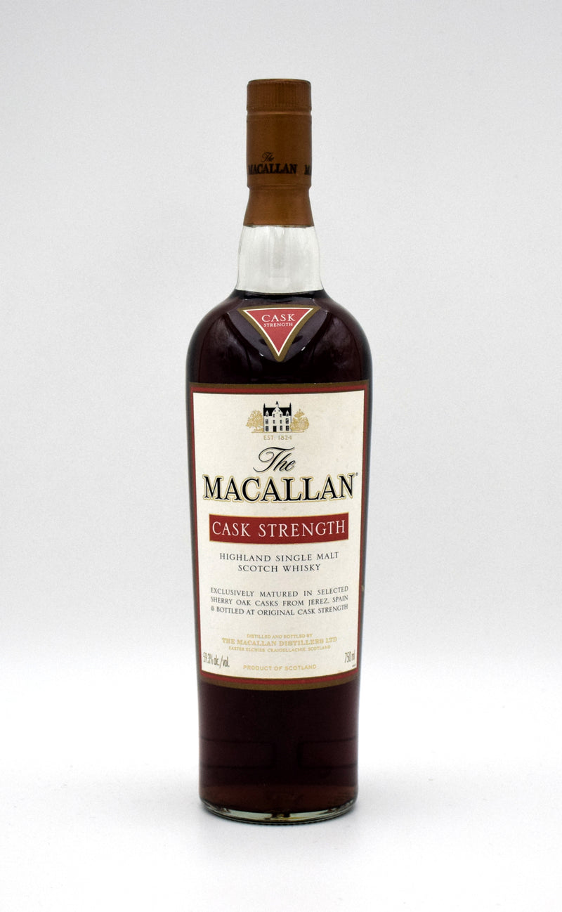 Macallan Cask Strength Scotch Whisky (2000's Vintage, No Box)