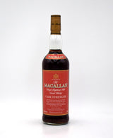 Macallan Cask Strength Single Malt Scotch (Red Label, 2002 Release) (No box)