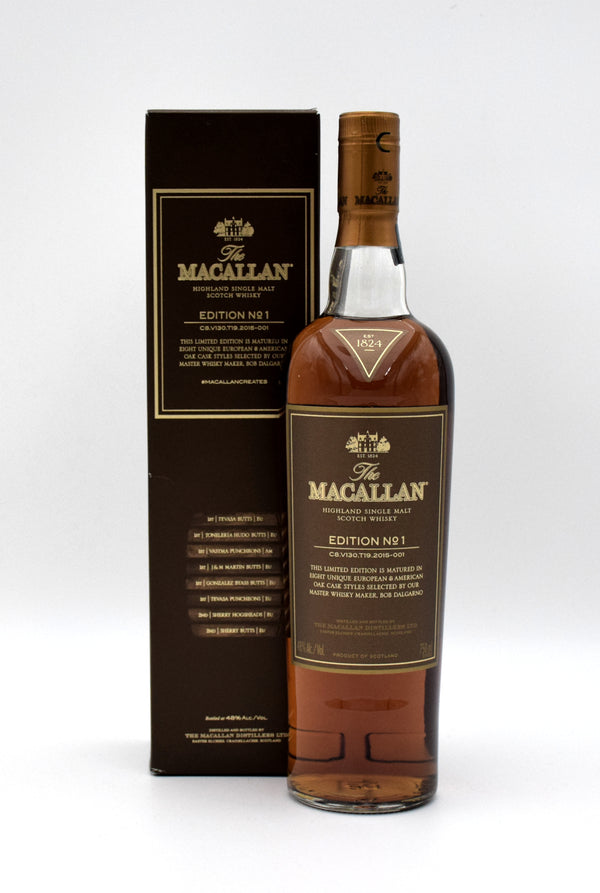 Macallan Edition # 1 Scotch Whisky