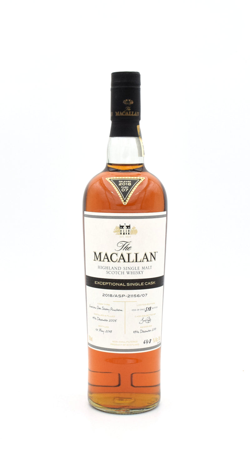 Macallan 2005 Exceptional Cask Scotch Whisky (2018/ASP-21156-07)