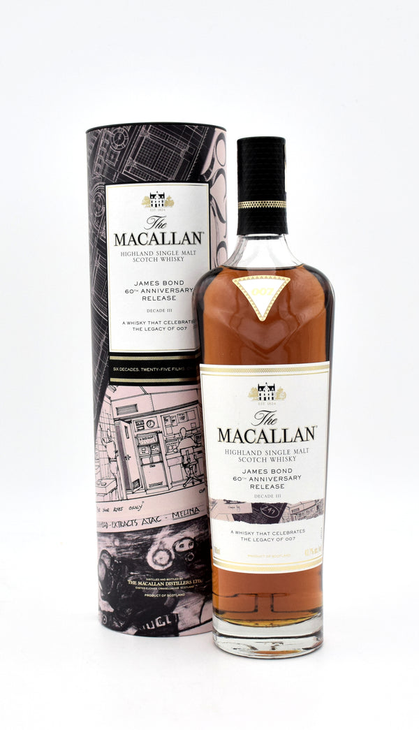 The Macallan James Bond 60th Anniversary Decade III Single Malt Scotch Whisky