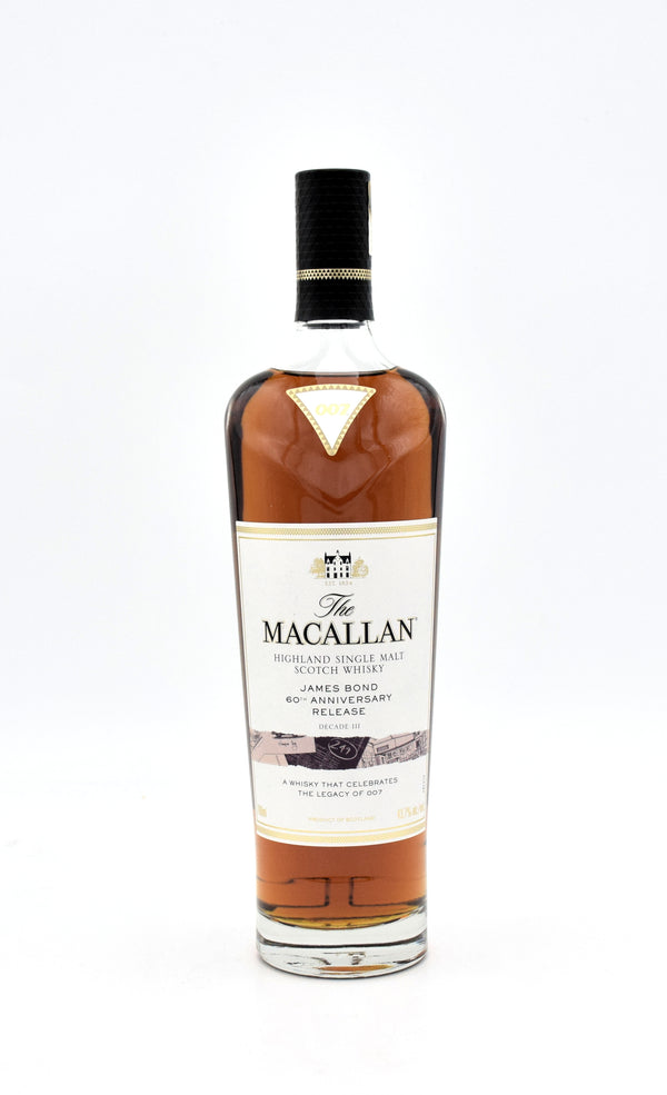 The Macallan James Bond 60th Anniversary Decade III Single Malt Scotch Whisky