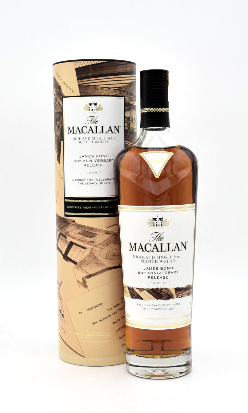 The Macallan James Bond 60th Anniversary Decade IV Single Malt Scotch Whisky
