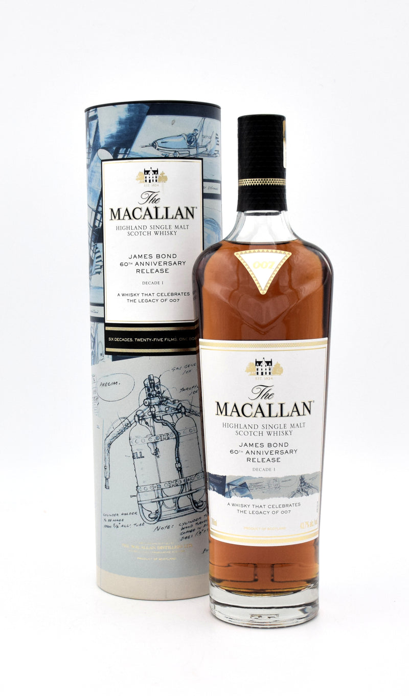 The Macallan James Bond 60th Anniversary Decade I Single Malt Scotch Whisky