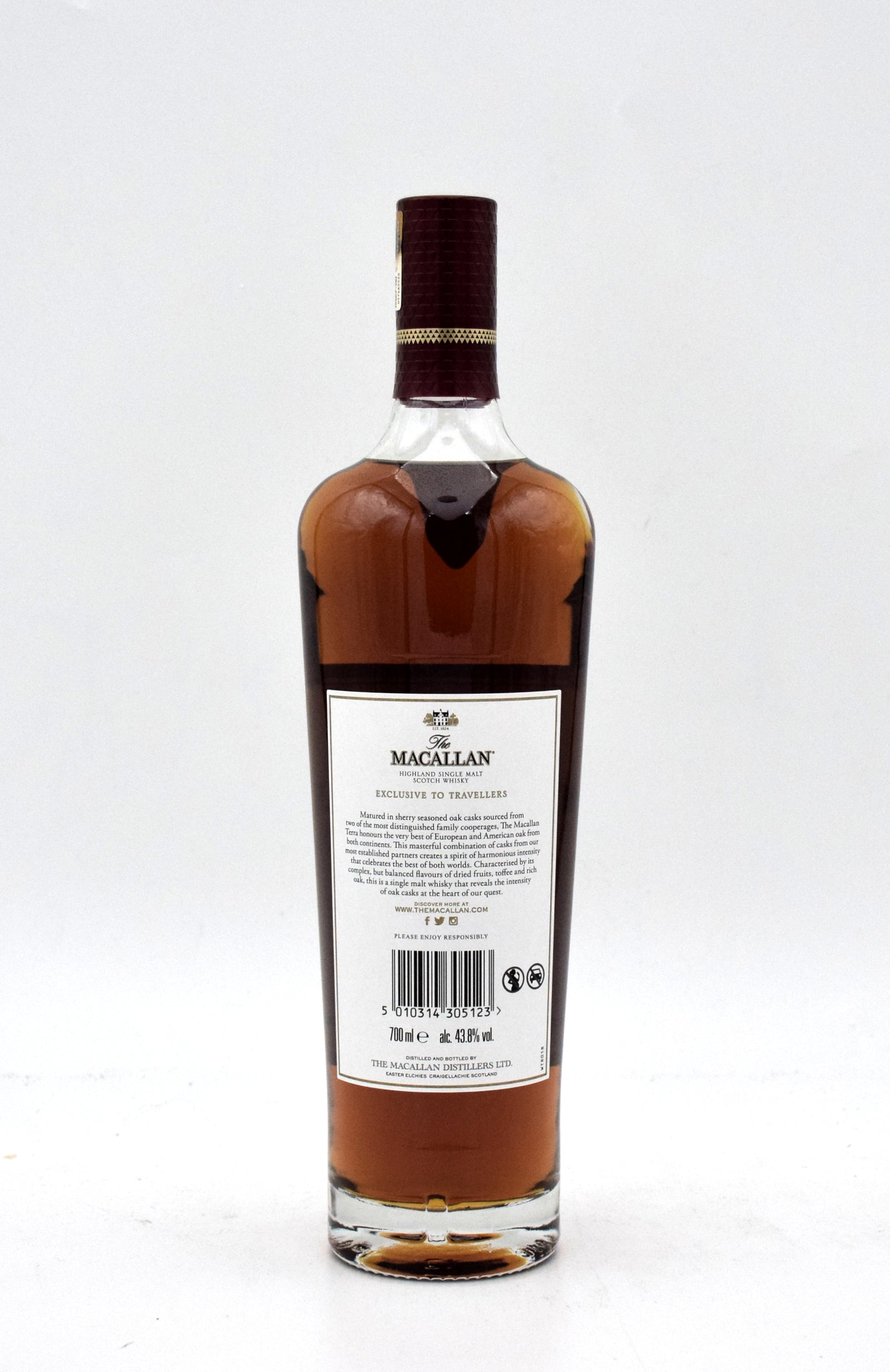 Macallan 'Terra' Single Malt Scotch Whisky – FineLiquors Macallan 'Terra' Single Malt Scotch Whisky – FineLiquors
