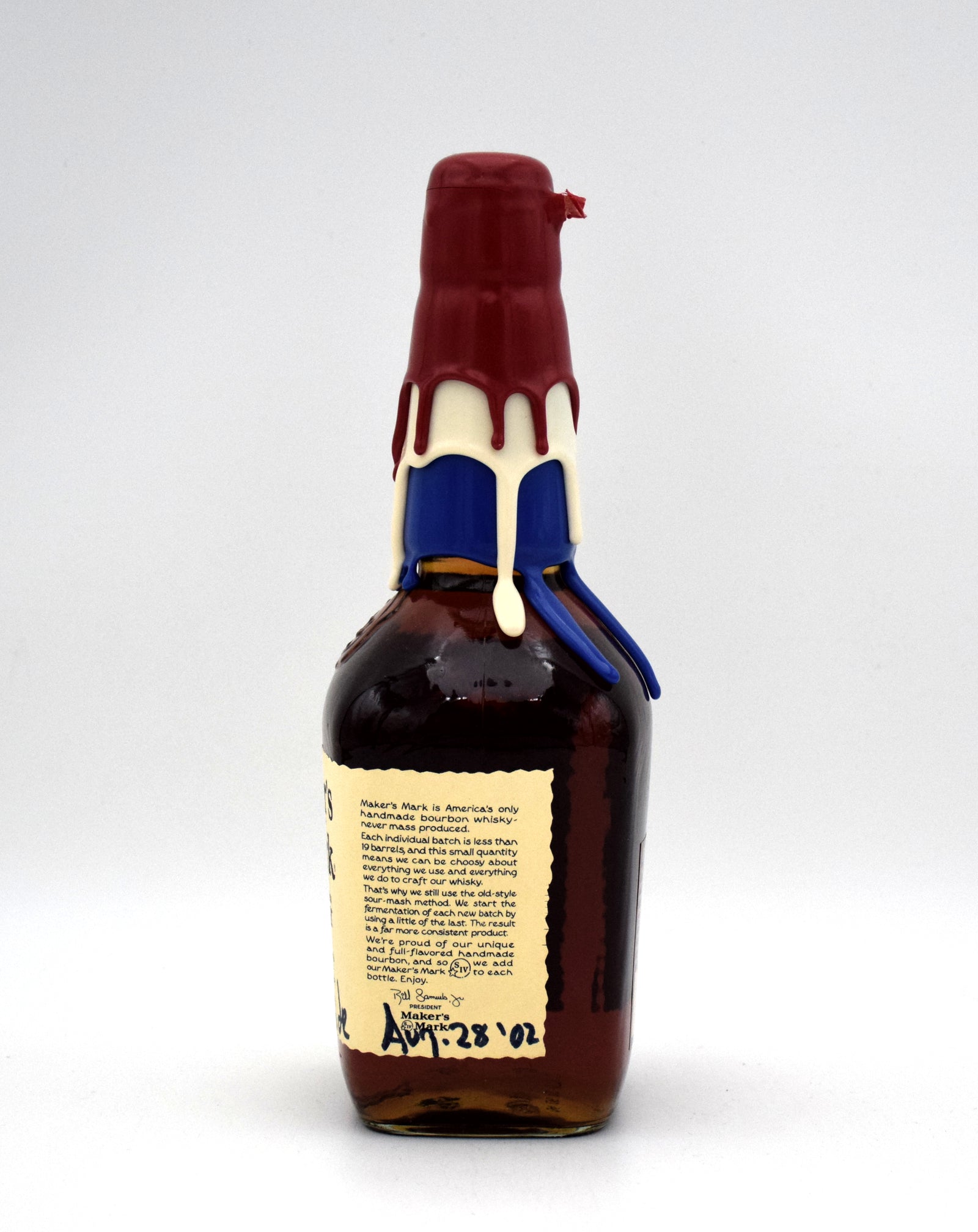 Maker's Mark '9-11 Tribute' Bourbon (Red, White & Blue Wax