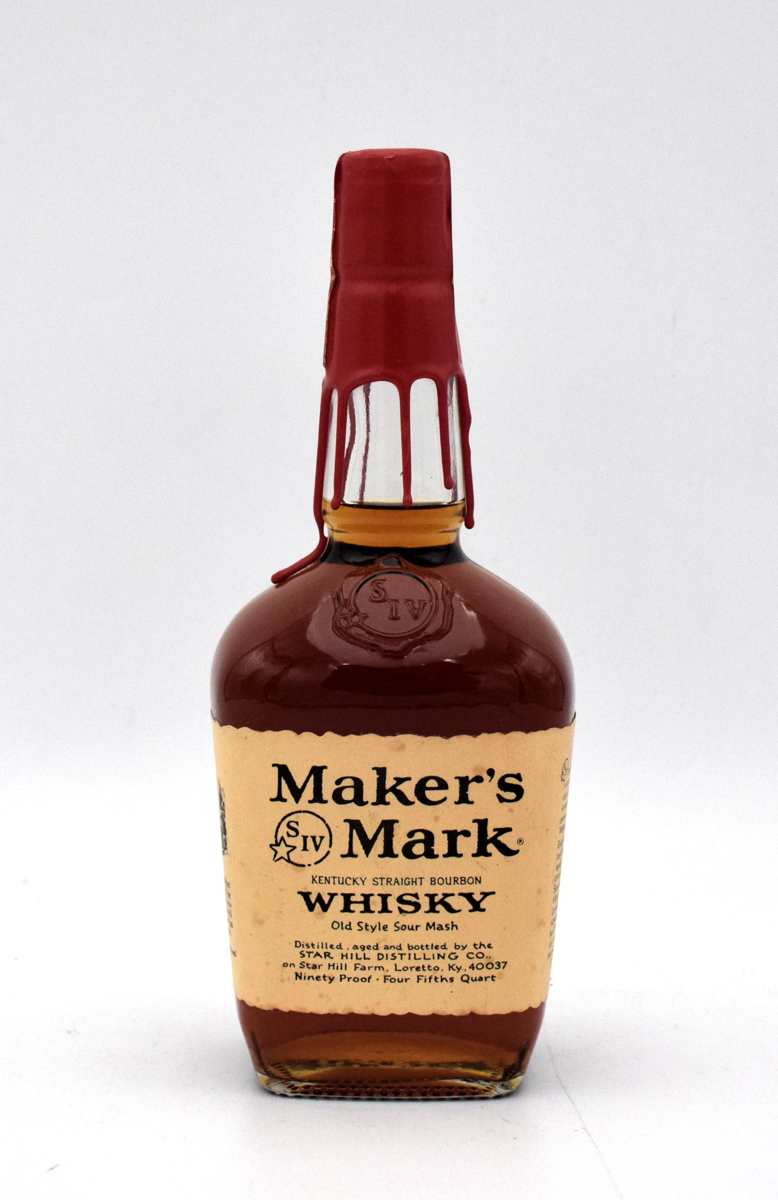 Maker's Mark Kentucky Straight Bourbon Whiskey (1978 vintage
