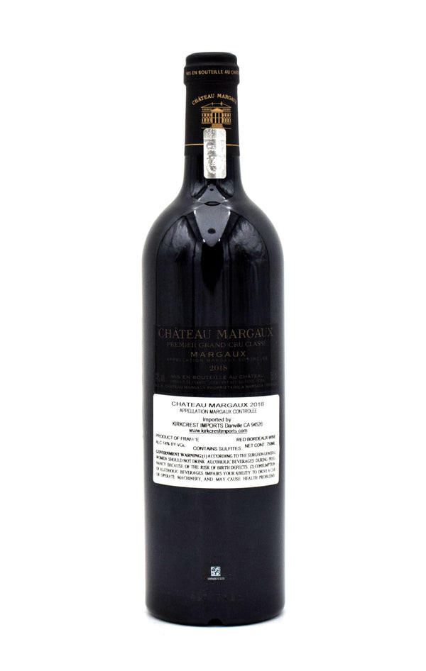 2018 Chateau Margaux (Stained Label)