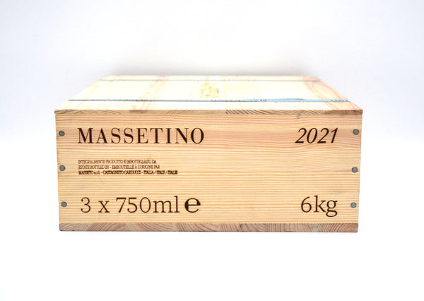 2021 Massetino Toscana IGT (Case of 3 Bottles)