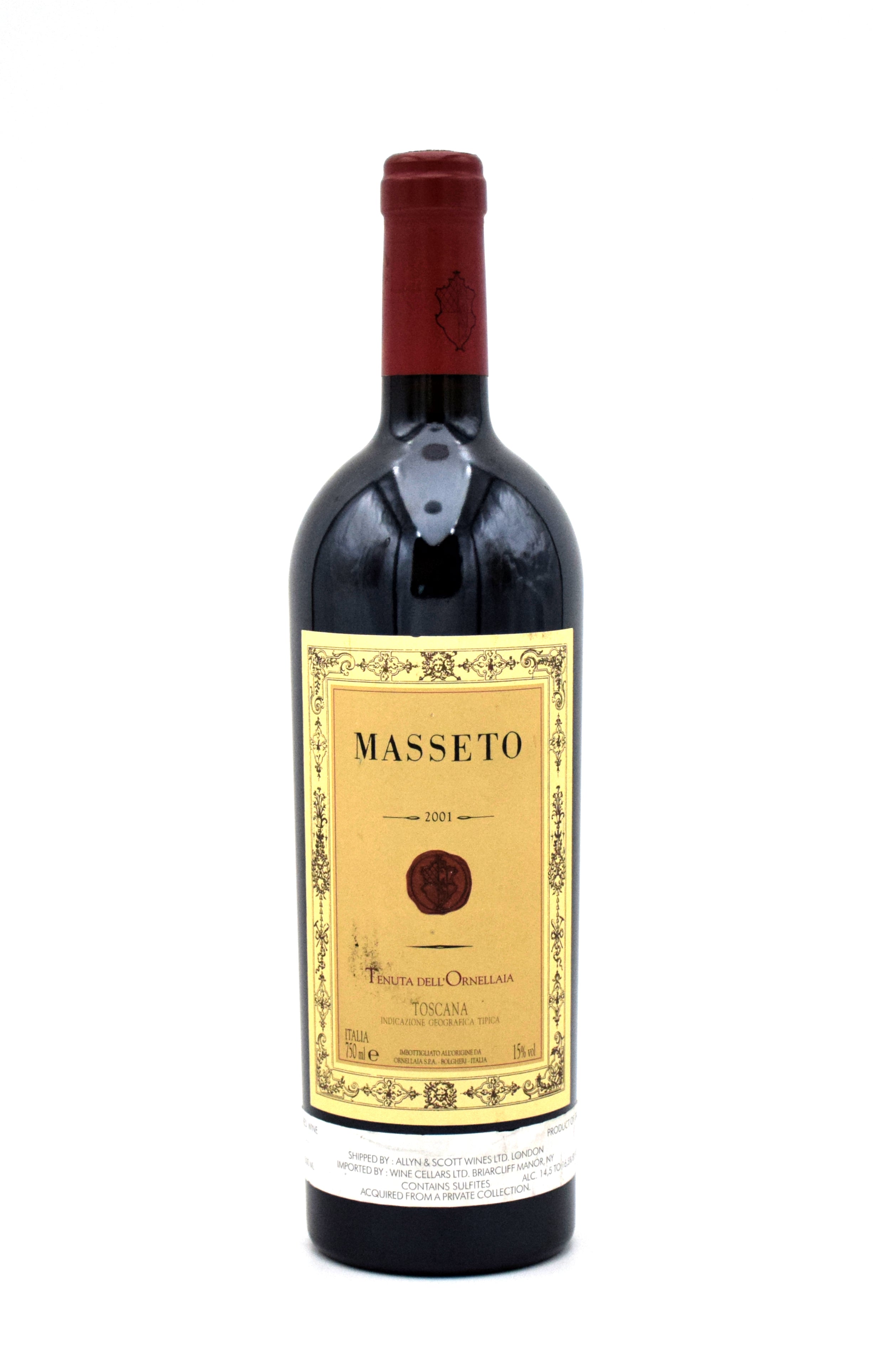 Masseto Map 2001 Masseto Toscana IGT – FineLiquors