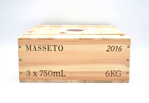 2016 Masseto Toscana IGT (Case of 3 Bottles)