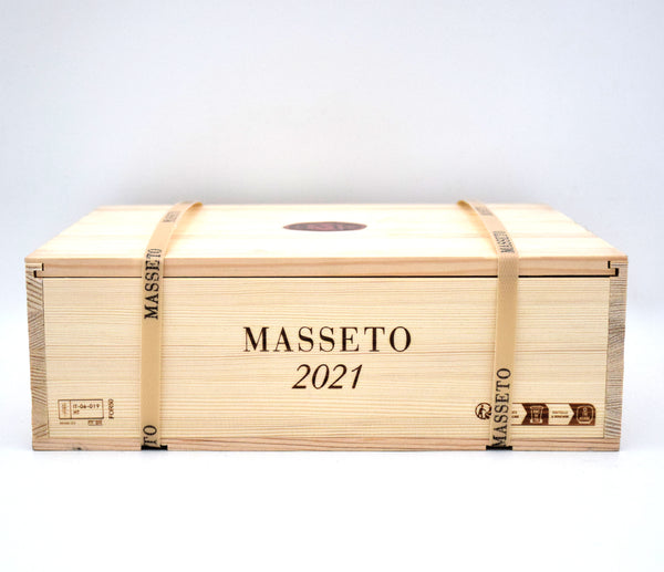 2021 Masseto Toscana IGT (Case of 3 Bottles)