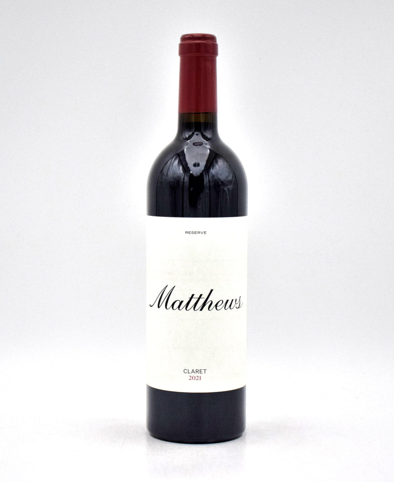 2021 Matthews Winery Reserve Claret