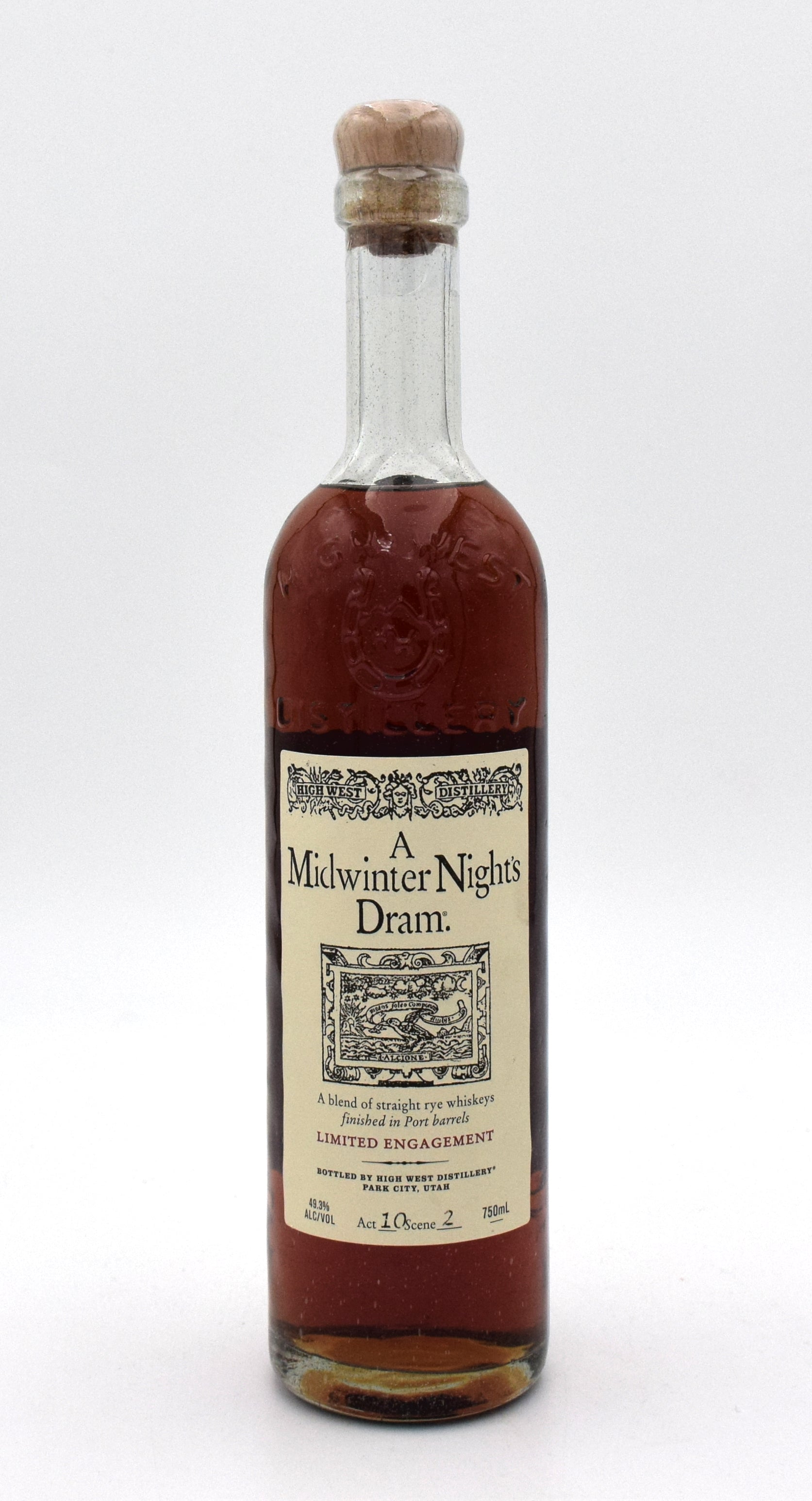 High West A Midwinter Nights Dram Rye Whiskey Act 10 Scene 2 – FineLiquors
