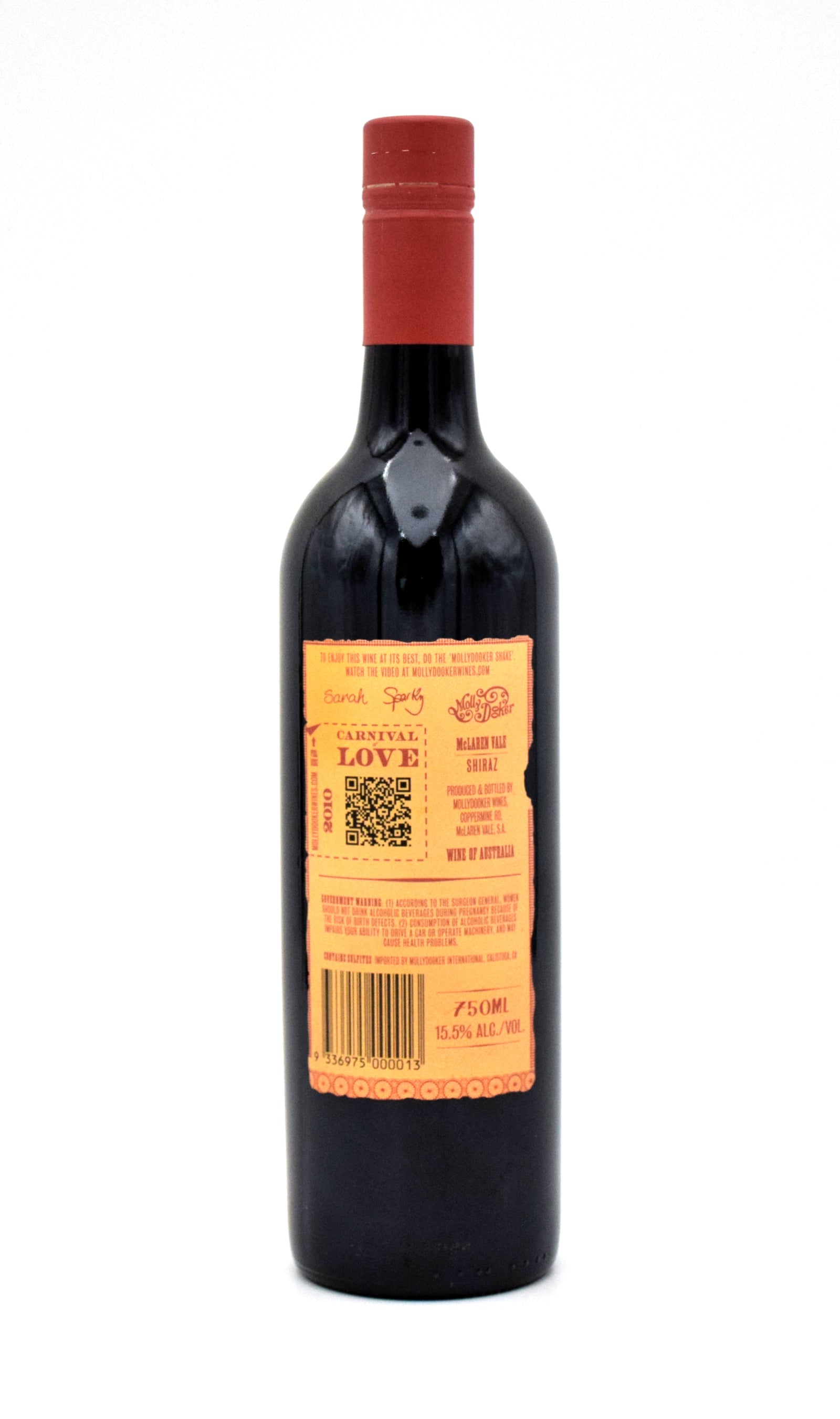 2010 Mollydooker Carnival of Love Shiraz – FineLiquors