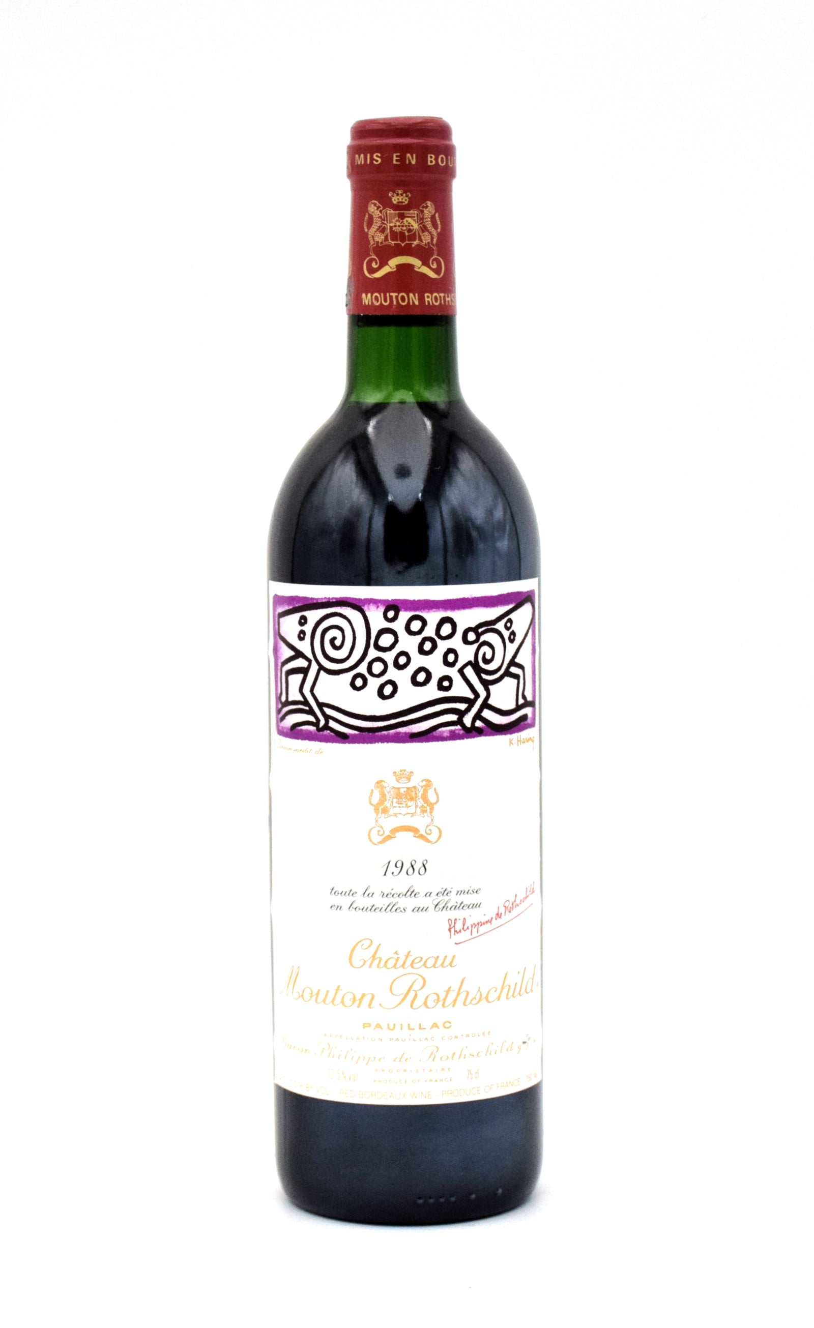 ムートン 1988 Chateau Mouton Rothschild 1988 Chateau Mouton Rothschild – FineLiquors