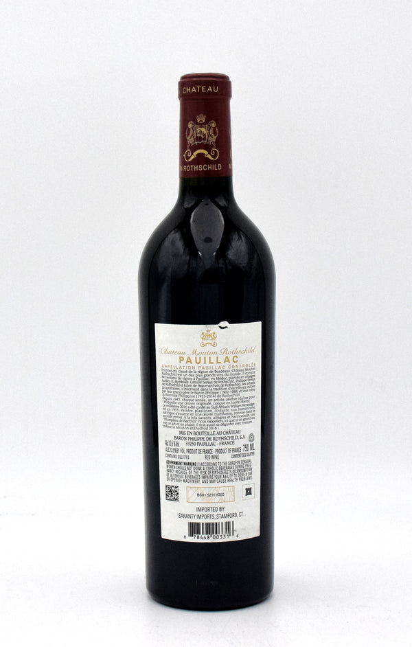 2016 Chateau Mouton Rothschild