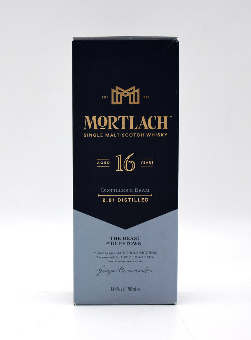 Mortlach 16 Year 'Distiller's Dram' Single Malt Scotch