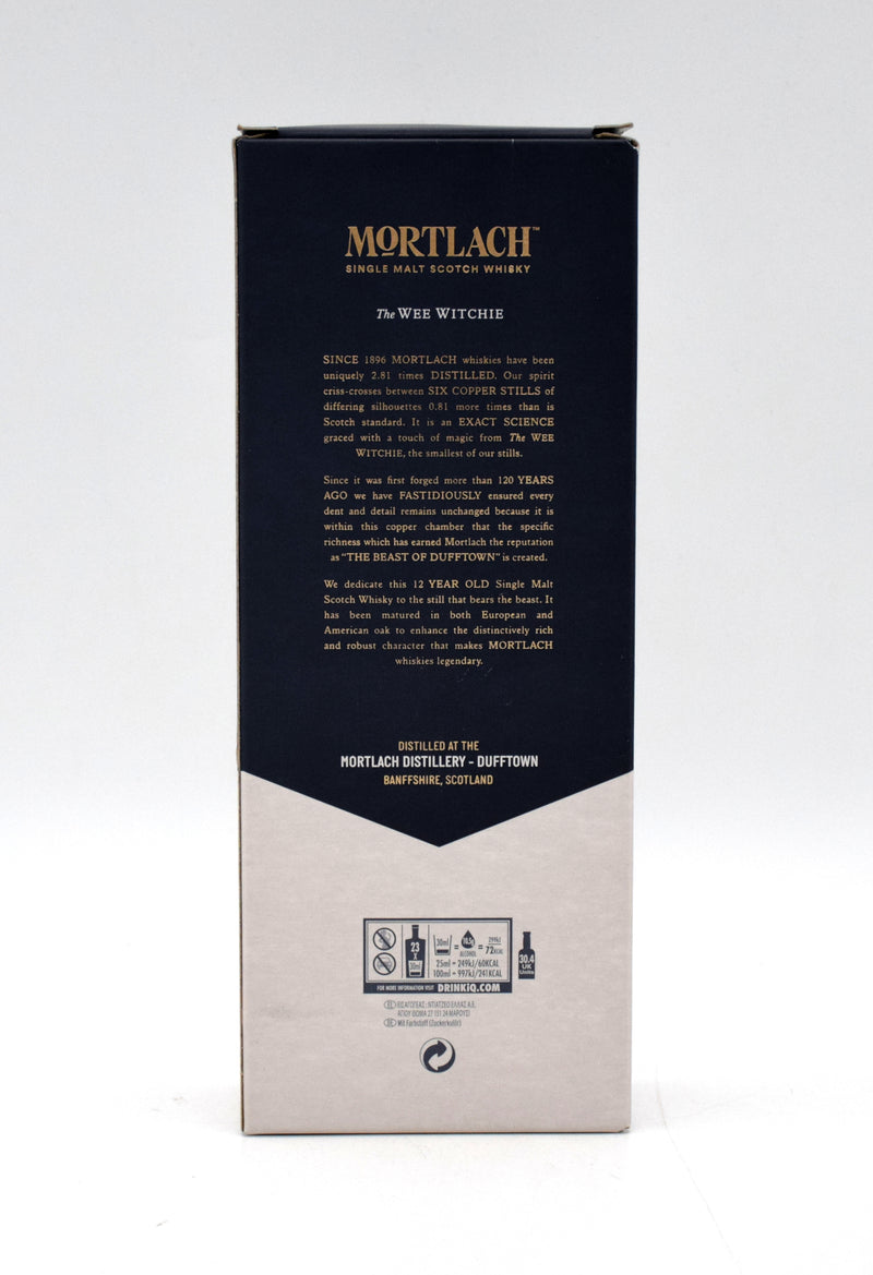 Mortlach 12 Year 'The Wee Witchie' Single Malt Scotch