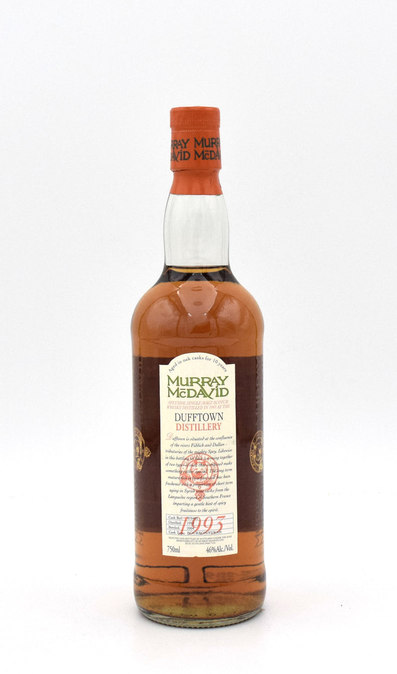 Murray McDavid 10 year Dufftown Distillery Scotch Whisky (1993 Release)