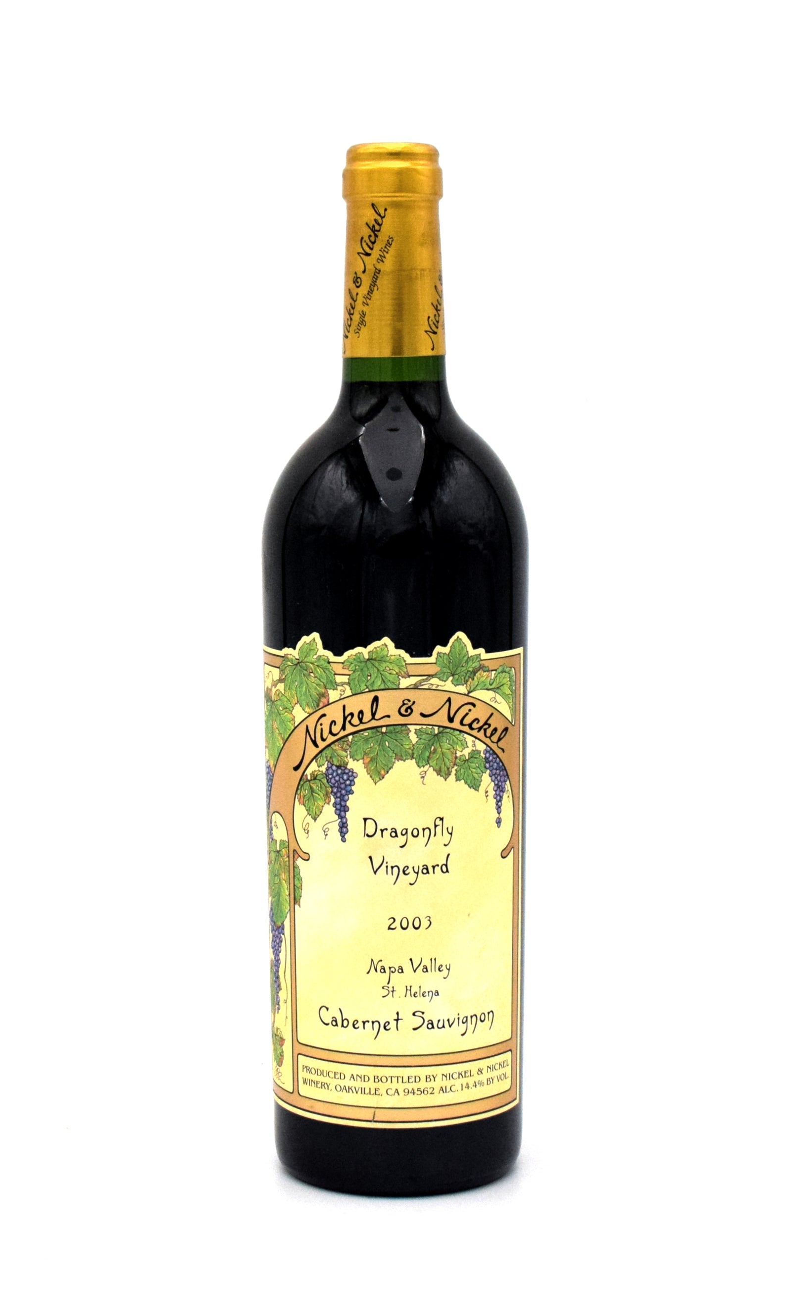 2003 Nickel & Nickel Dragonfly Vineyard Cabernet Sauvignon