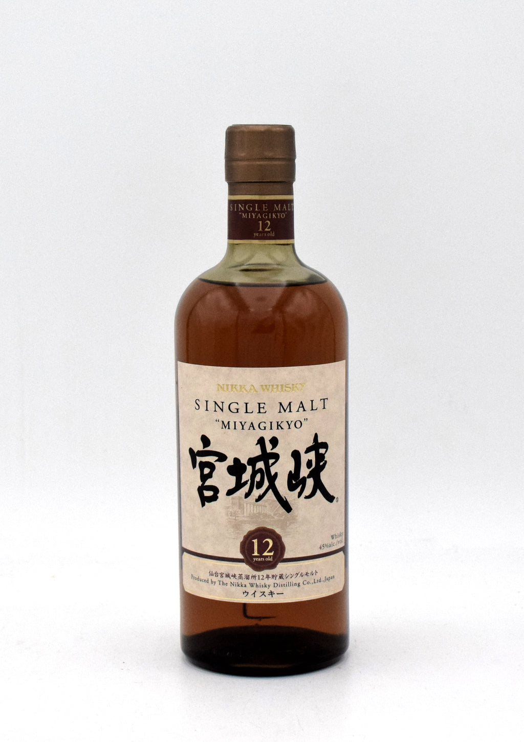 NIKKA WHISKY SINGLE MALT SENDAI 12年