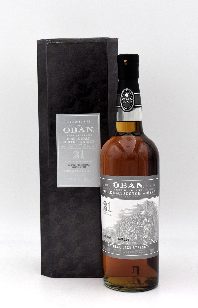 Oban Limited Edition 21 Year Scotch Whisky