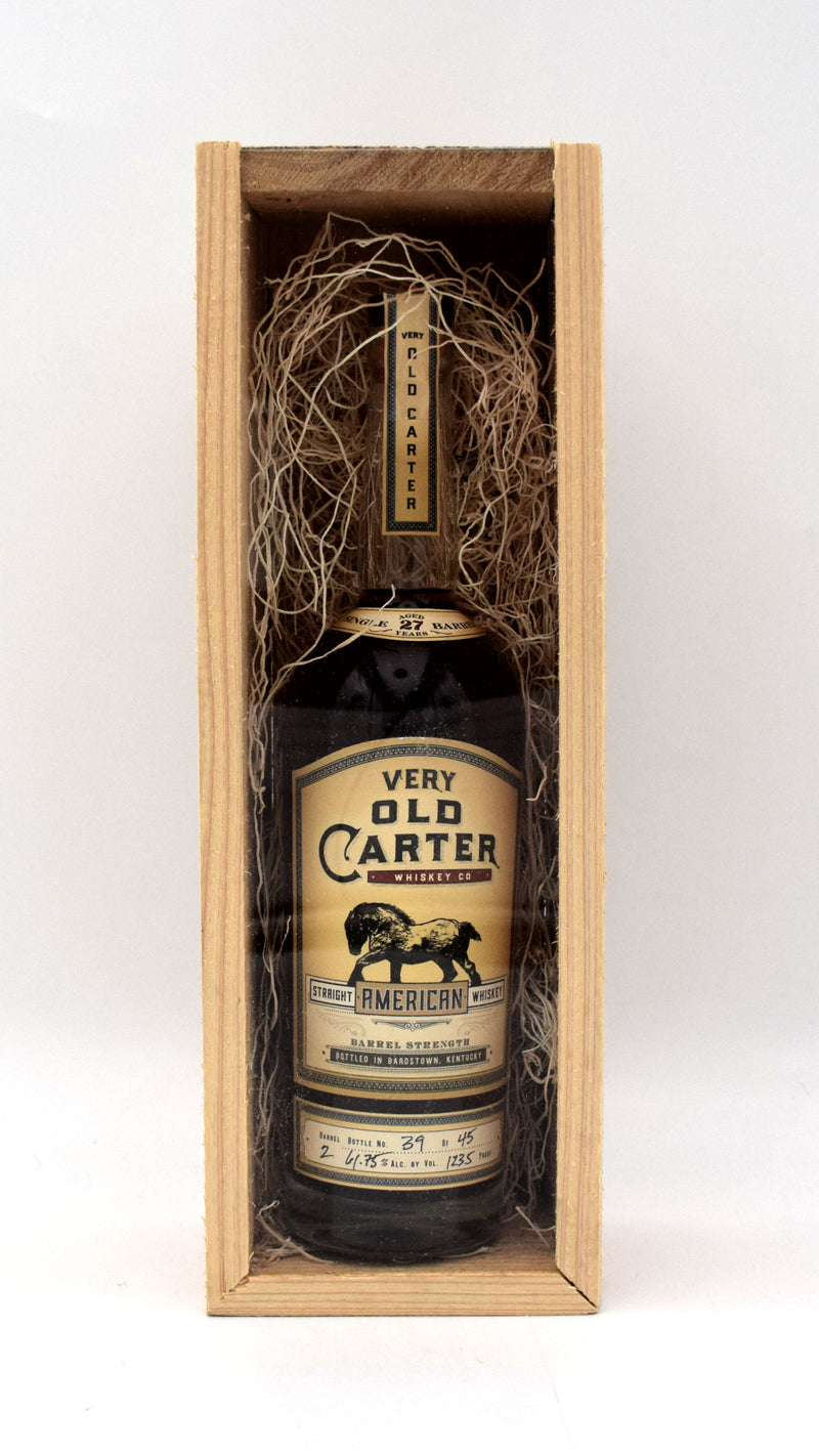 Old Carter 'Very Old Carter' 27 Year Old American Whiskey