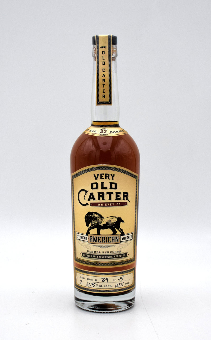 Old Carter 'Very Old Carter' 27 Year Old American Whiskey