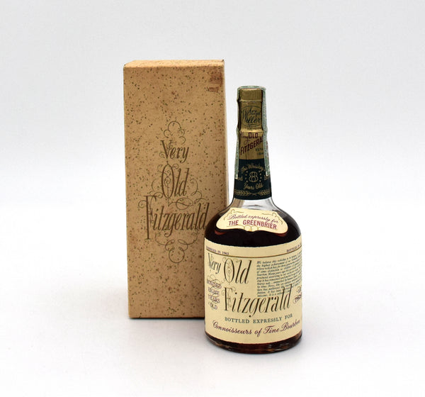 Very Old Fitzgerald 'Bottled In Bond' 8 Year Old Bourbon (Half Pint) (1963 vintage)