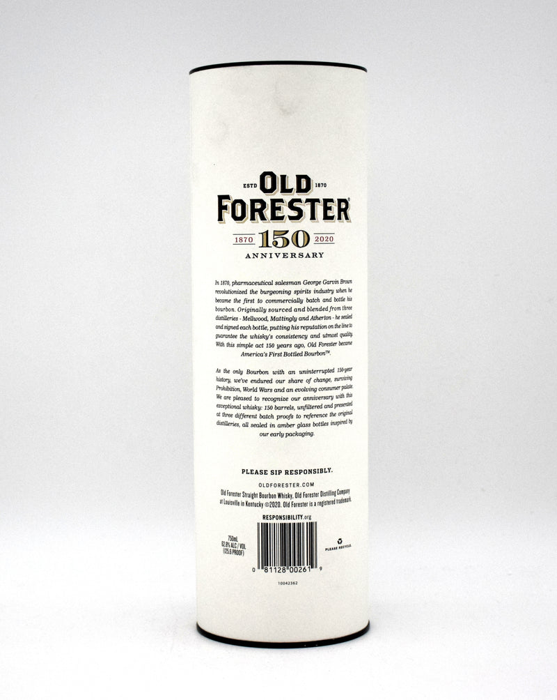 Old Forester 150th Anniversary Bourbon (Batch 1 of 3)