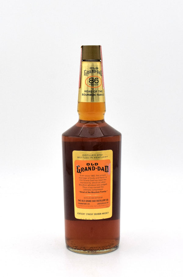Old Grand Dad 86 Proof (1975 Release)
