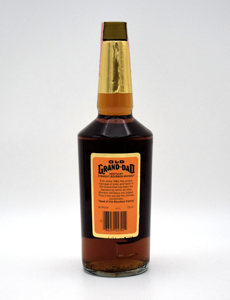 Old Grand Dad 86 Proof Kentucky Straight Bourbon (1981 Release)