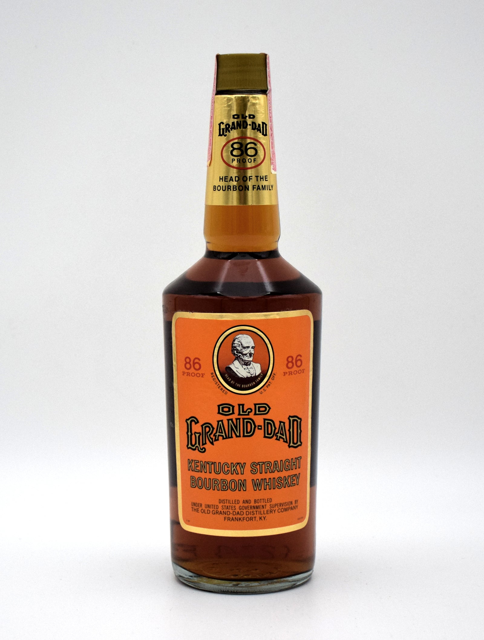 古酒 赤封紙 OLD GRAND-DAD 86proof 1000ml 1本 OldGrandDad86prf1981WinterBoxF