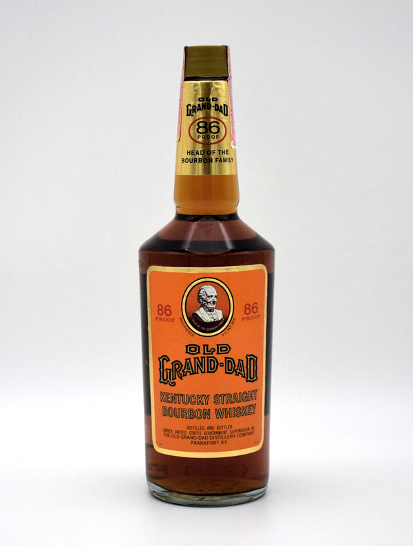 Old Grand Dad 86 Proof Kentucky Straight Bourbon (1981 Release)