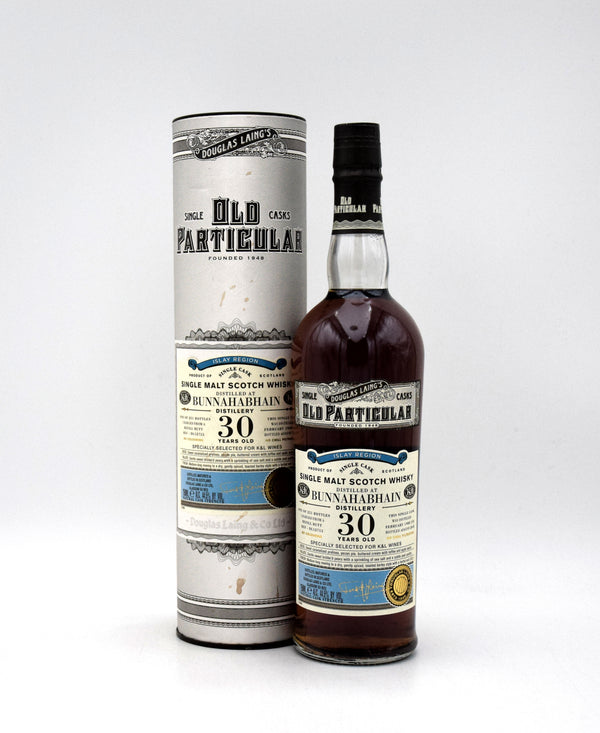 Old Particular 'Bunnahabhain' 30 Year Single Malt Scotch (K&L Exclusive, 2018 Release)