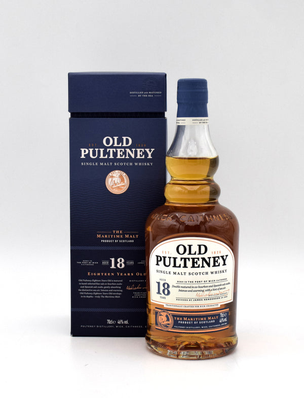 Old Pulteney 18 Year 'The Maritime Malt' Single Malt Scotch