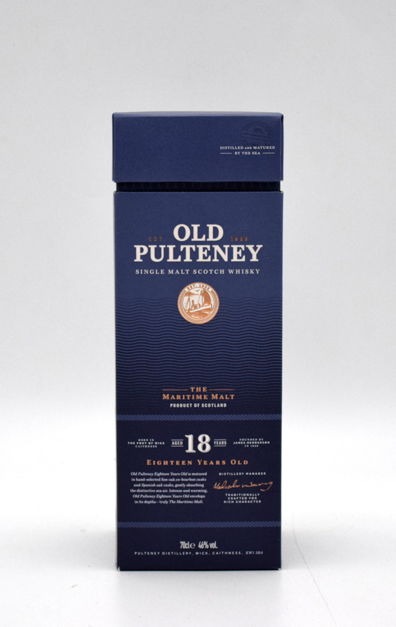 Old Pulteney 18 Year 'The Maritime Malt' Single Malt Scotch