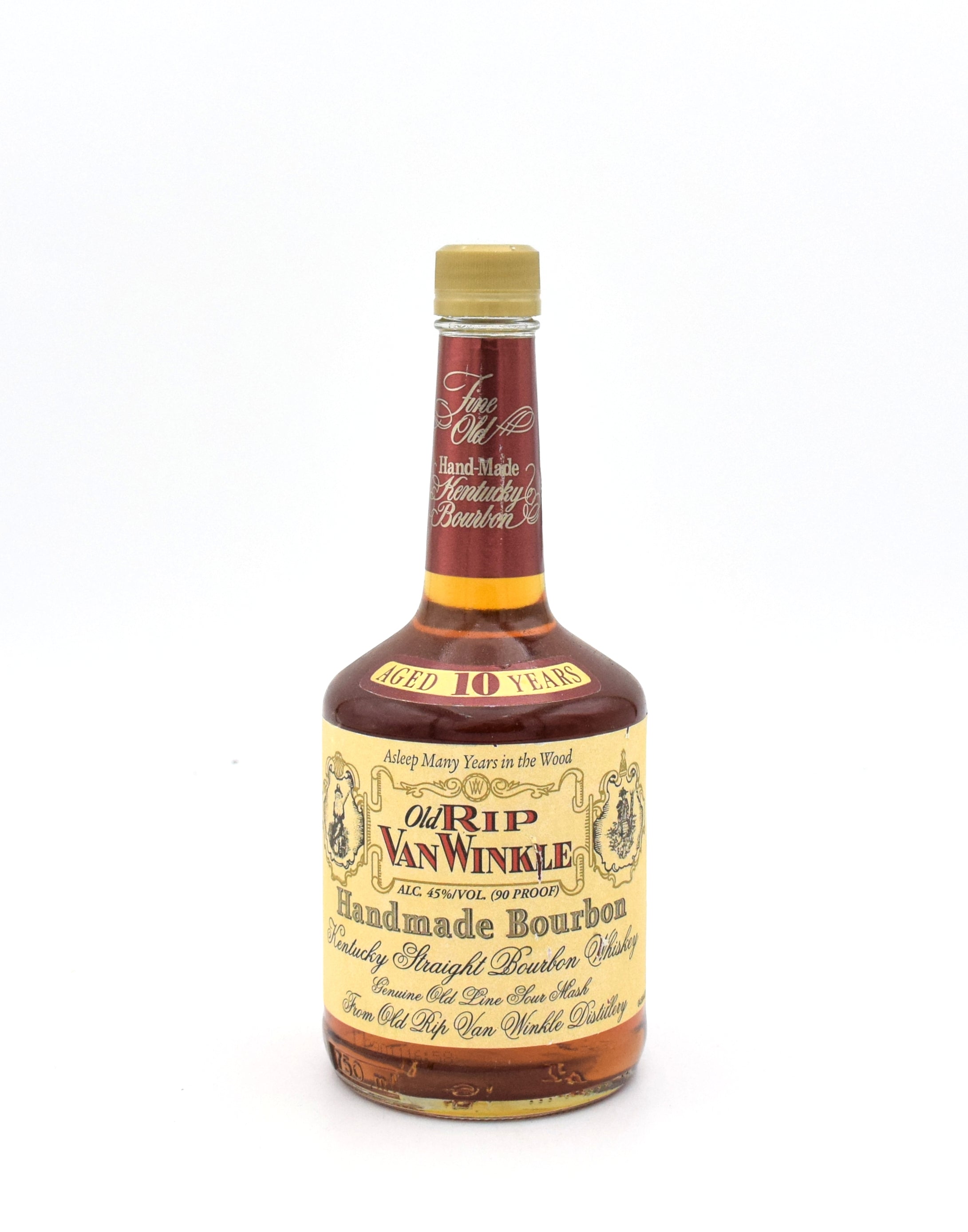 Old Rip Van Winkle 10 Year SQUAT Bottling 2002 Vintage 90 Proof Old rip van winkle 10 year squat bottling 2002 vintage 90 proof