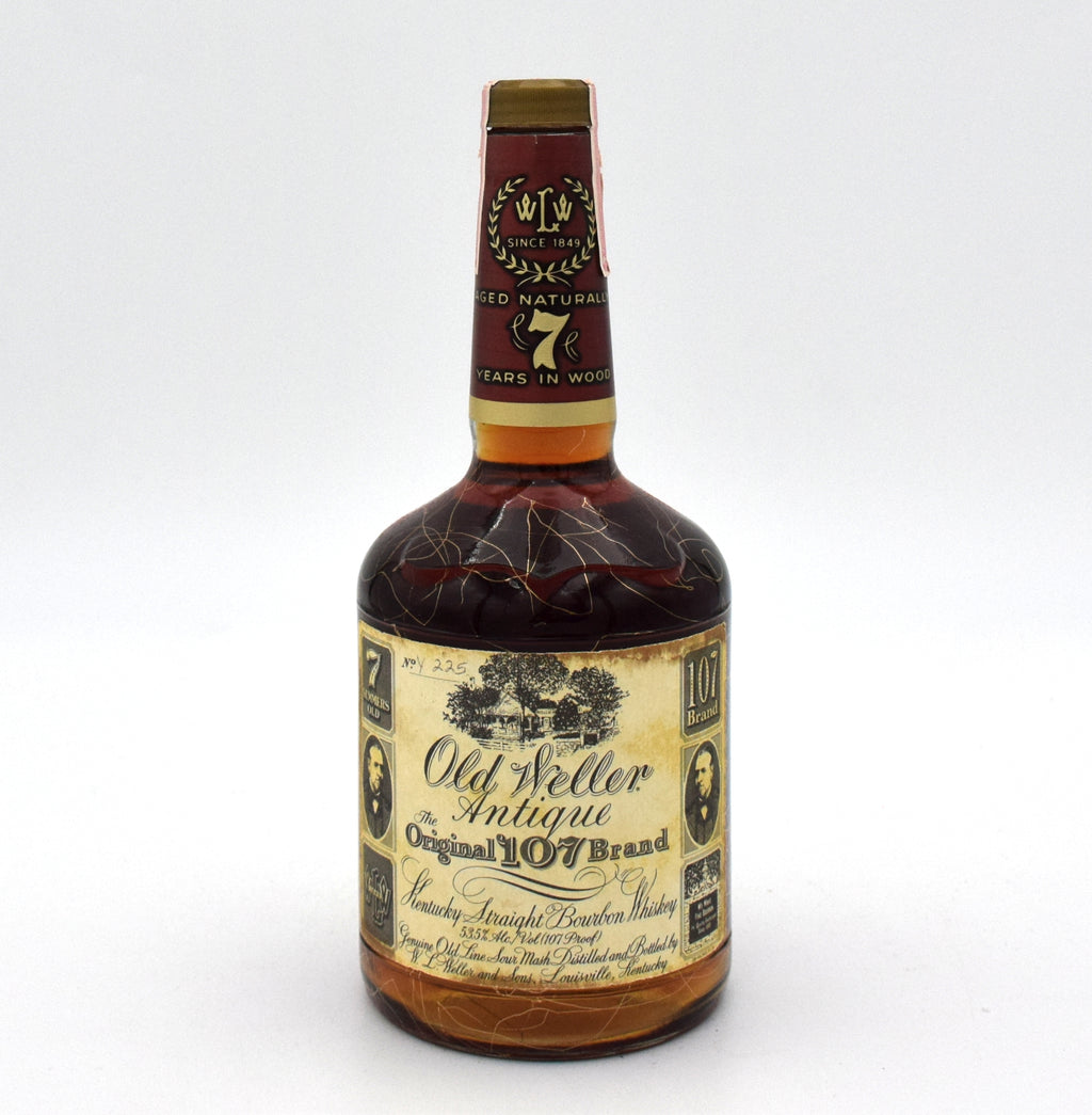中*井様 Old Weller 107 Proof ウイスキー BUY] Old Weller 7 Year Old 1980 Original 107 Proof at