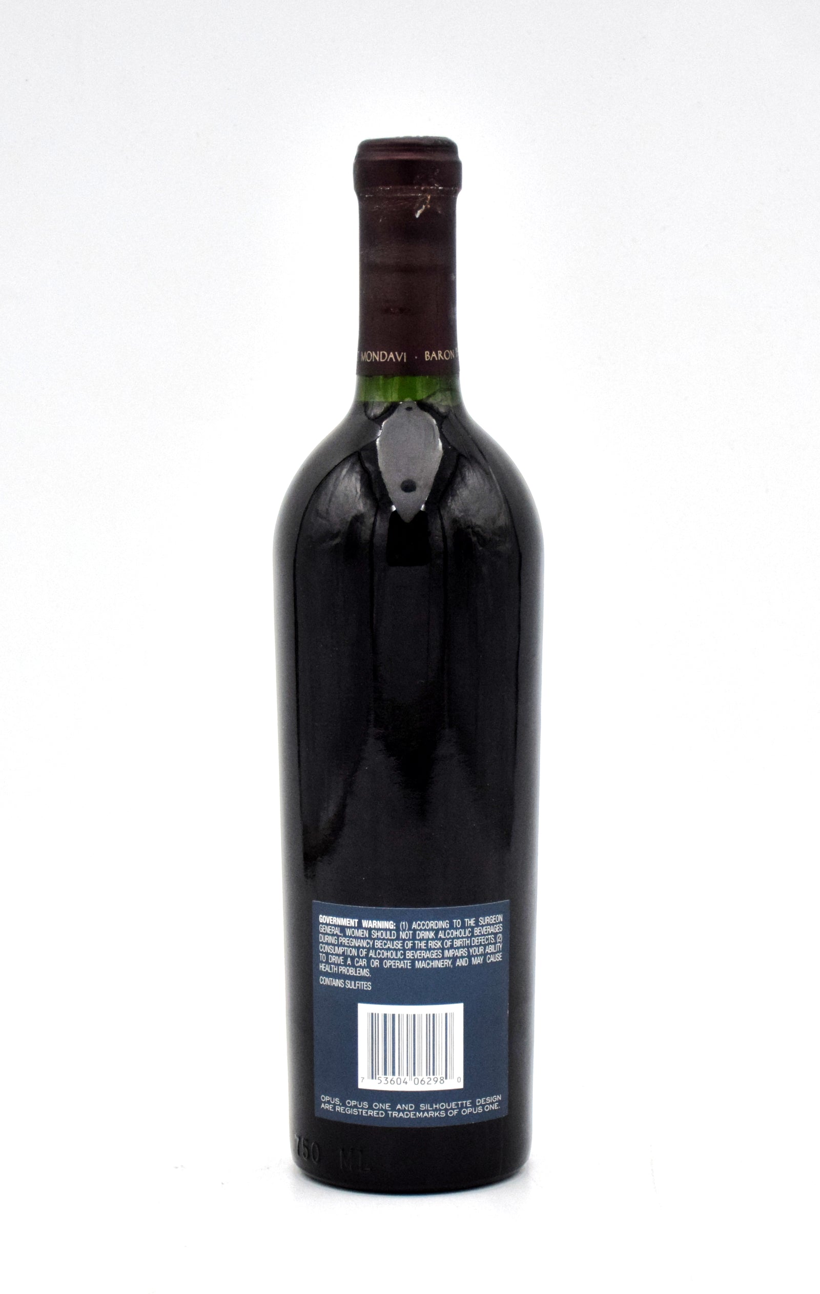 1998 Opus One 20th Anniversary Napa Valley Red – FineLiquors