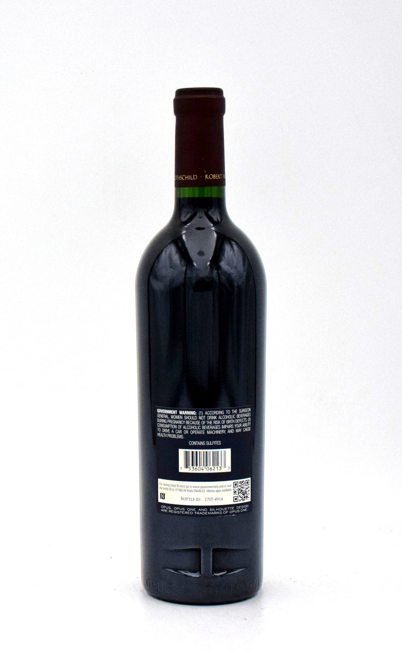 2013 Opus One Napa Valley Red (stained label)