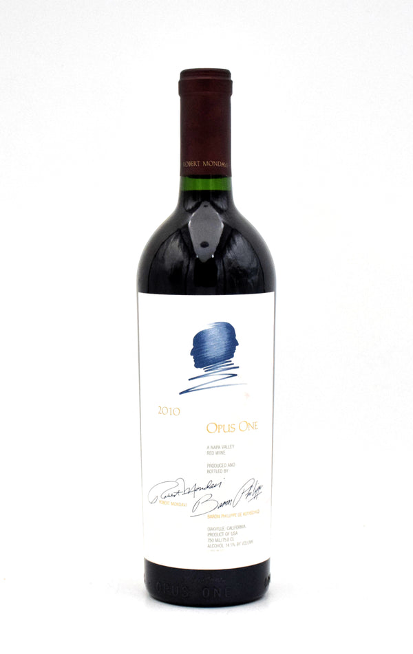 2010 Opus One (Very Very Lightly Stained Label)