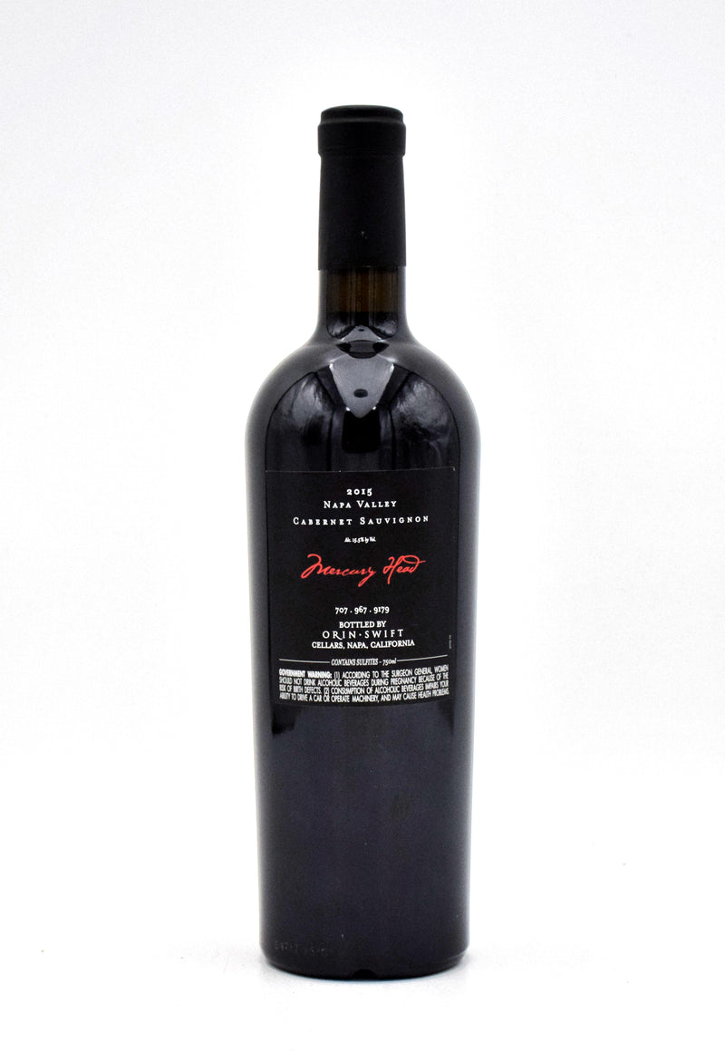 2015 Orin Swift Mercury Head Cabernet Sauvignon