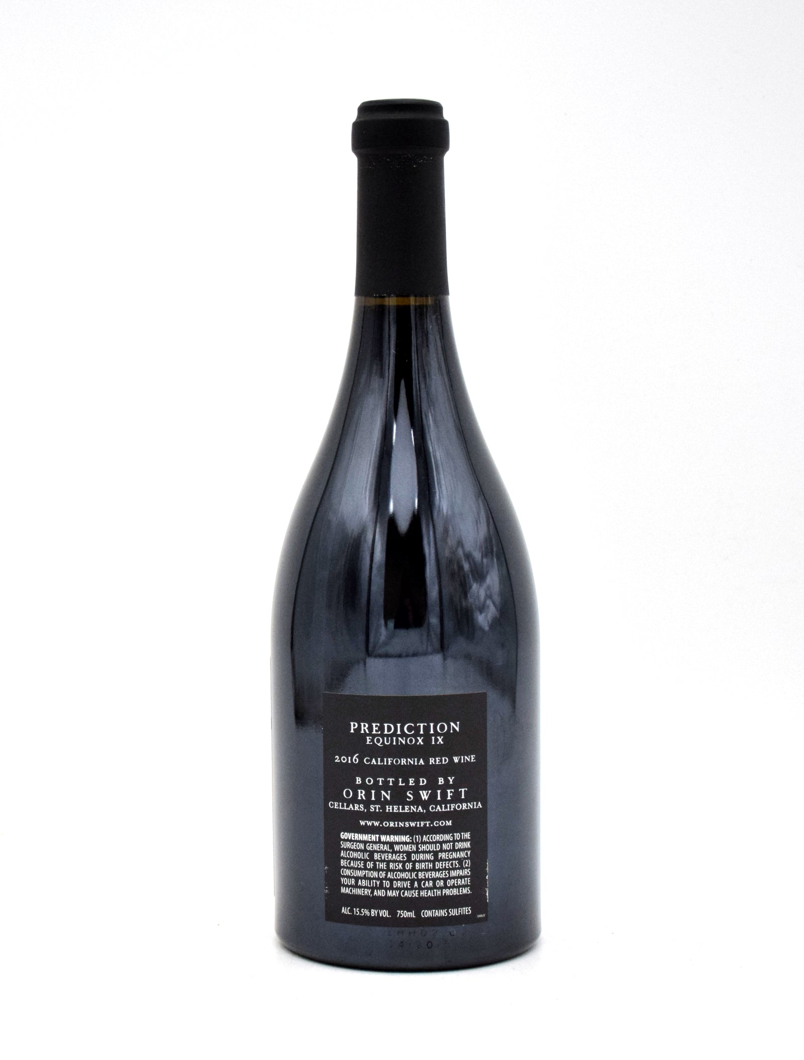 2016 Orin Swift Equinox Edition IX 'Six Names' – FineLiquors