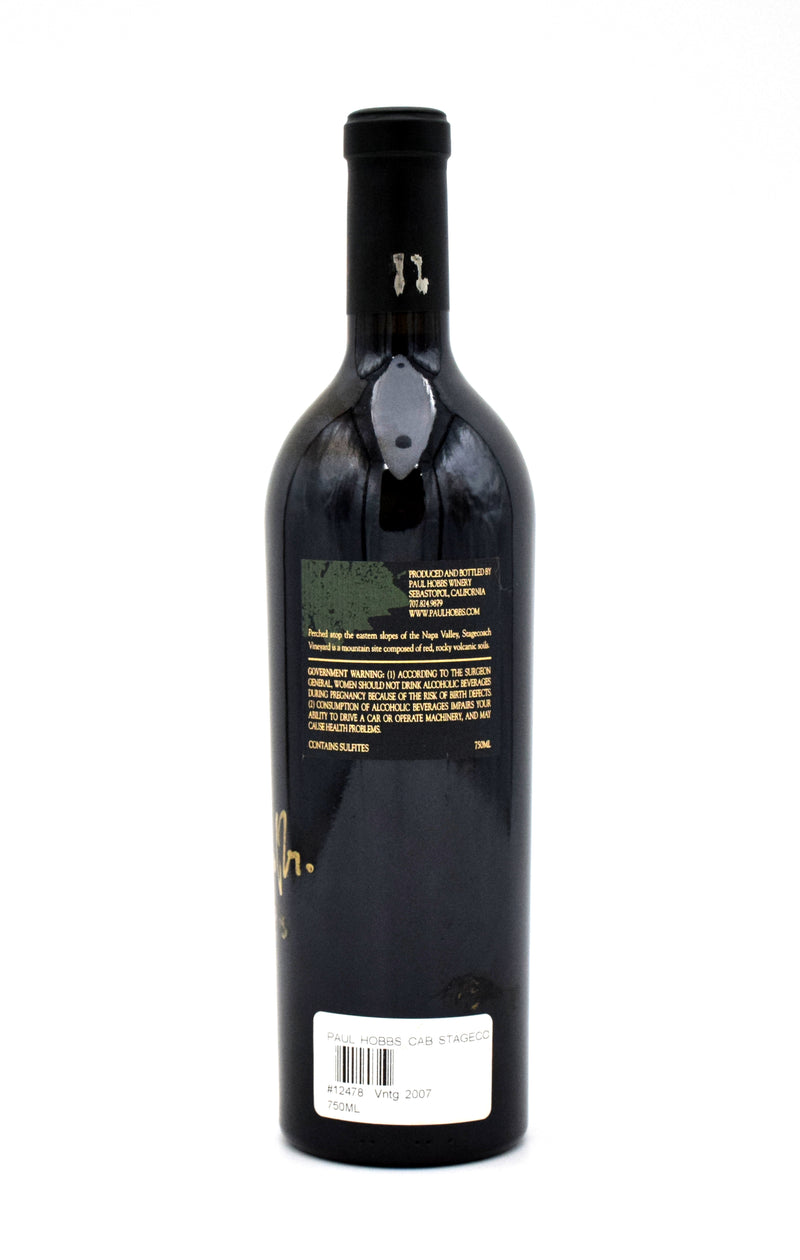 2007 Paul Hobbs Stagecoach Vineyard Cabernet Sauvignon